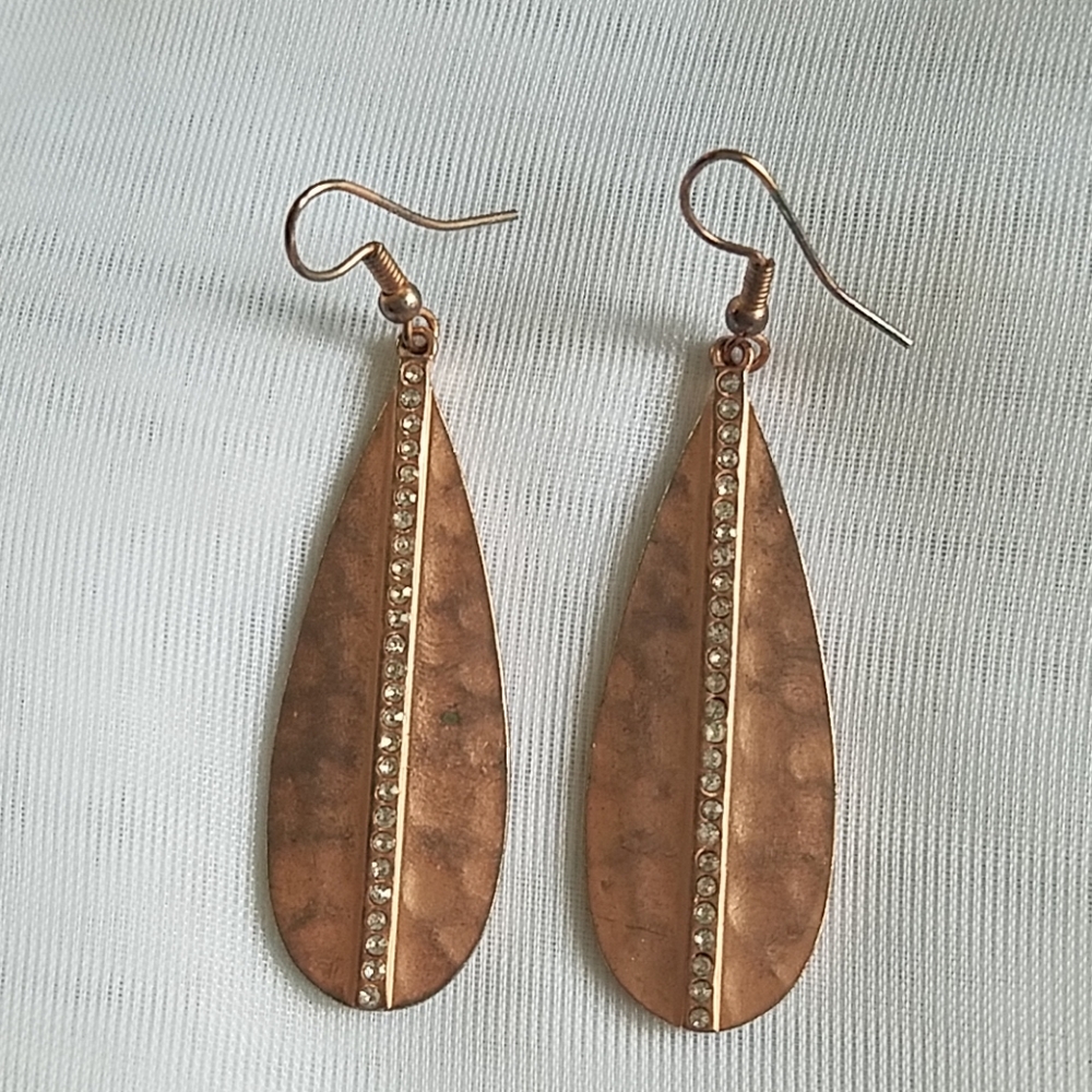 Rhinestone Dangle Earrings